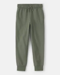 Carters Boys French Terry Joggers - Green Olive 4
