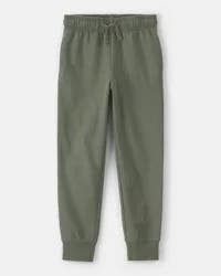 Carters Boys French Terry Joggers - Green Olive 4