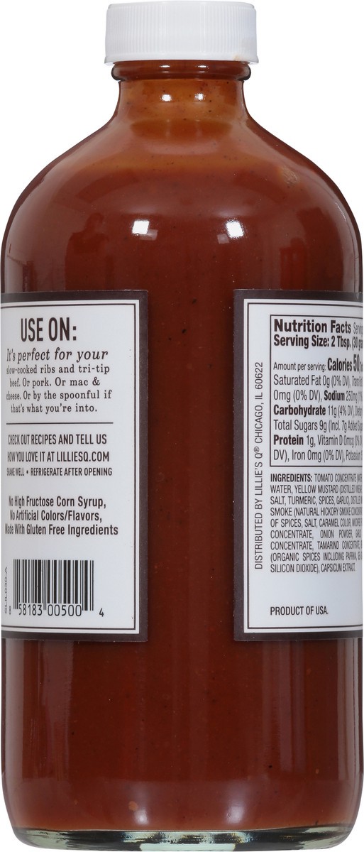 slide 2 of 9, Lillie's Q Memphis-Style with Heat No. 05 Hot Smoky Barbeque Sauce 20 oz, 20 oz