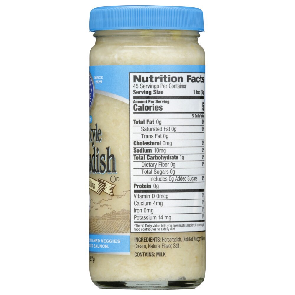 slide 2 of 3, Silver Spring Cream Horseradich, 8 oz