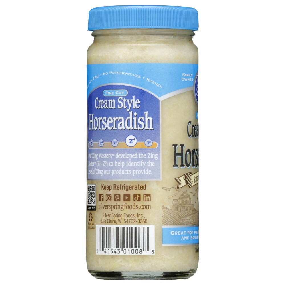 slide 3 of 3, Silver Spring Cream Horseradich, 8 oz