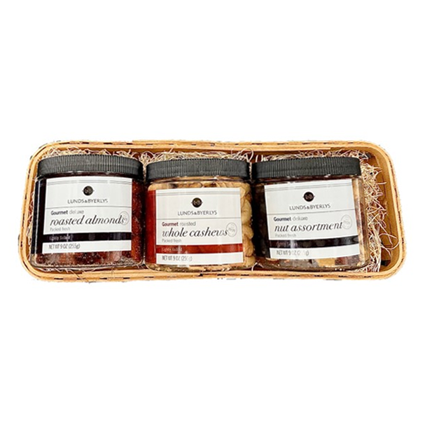 slide 1 of 1, L&B Gourmet Nuts Gift Basket, 1 ct