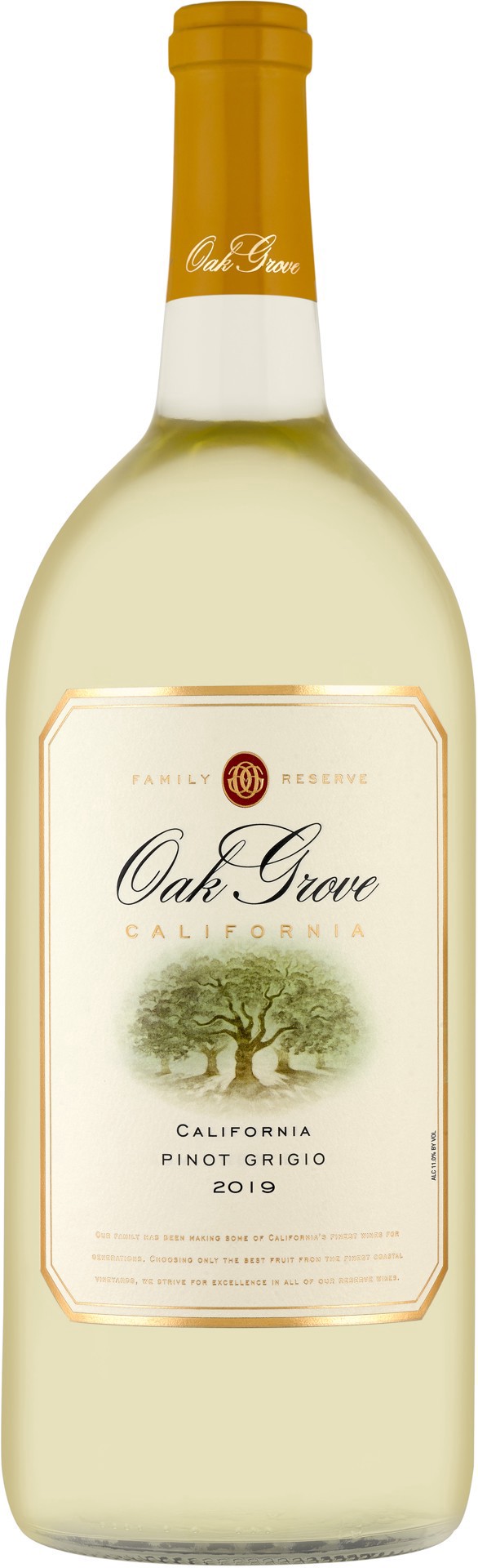 slide 1 of 1, Oak Grove Family Reserve Pinot Grigio, 1.5 liter