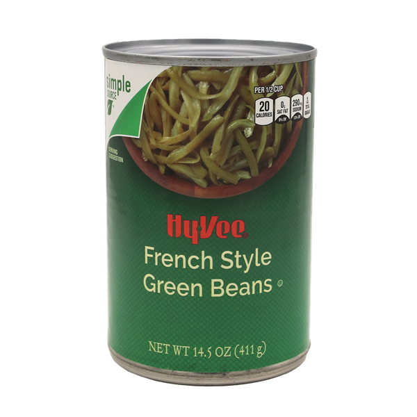 slide 1 of 1, Hy-vee French Style Green Beans, 14.5 oz