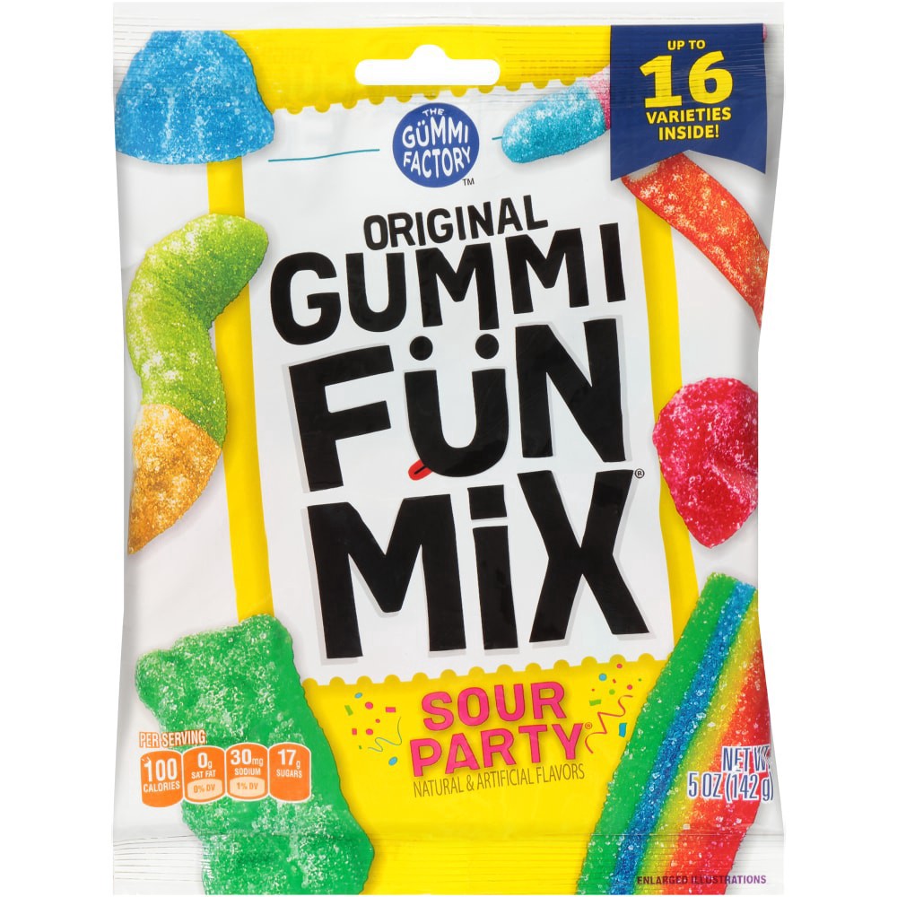 slide 1 of 1, The Gümmi Factory Original Gummi Fun Mix Sour Party, 5 oz