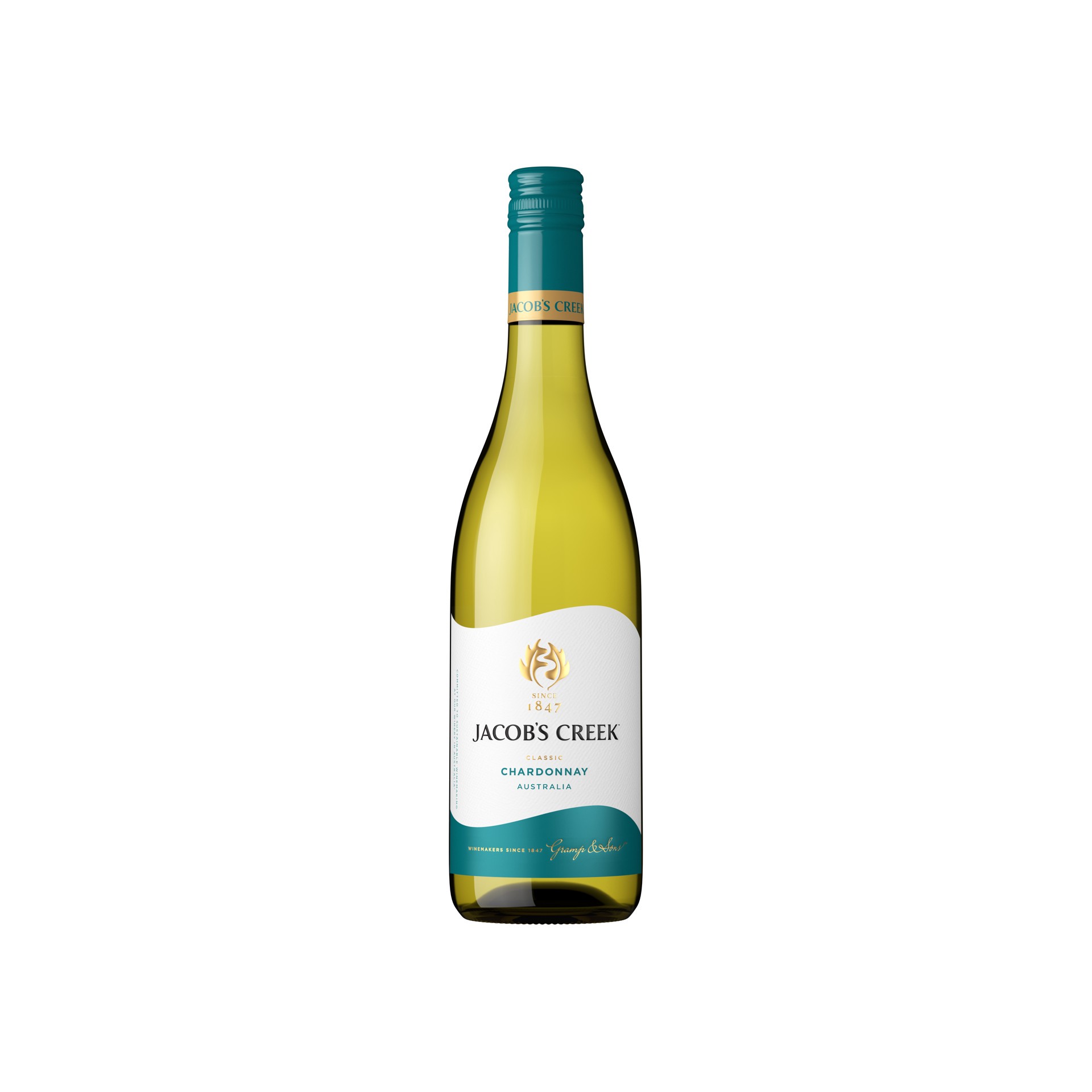 slide 1 of 1, Jacob's Creek Classic Chardonnay White Wine 750mL, 12.5% ABV, 750 ml