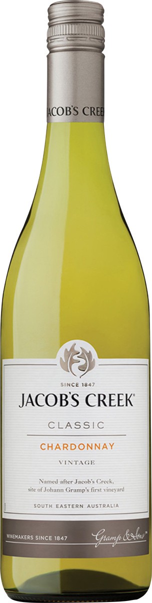 slide 1 of 1, Jacob's Creek Jacobs Creek Classic Chardonnay 750mL Bottle, 750 ml