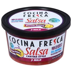 Cocina Fresca Mild Cantina Style Sweet Onion Salsa 16 oz