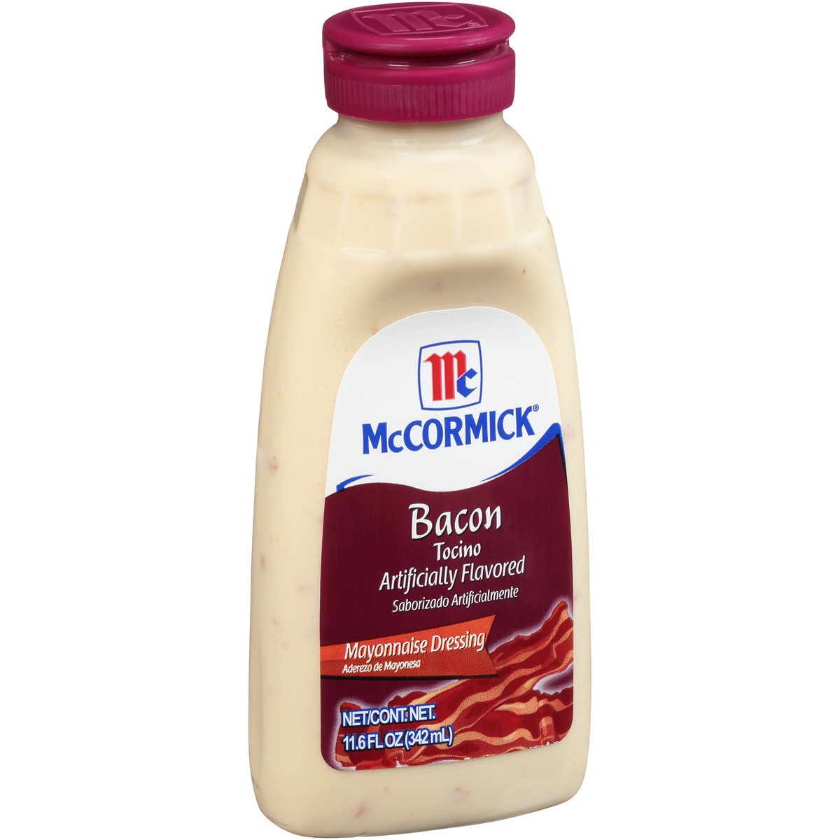 slide 3 of 13, McCormick Bacon Artificially Flavored Mayonnaise Dressing, 11.6 fl oz, 11.60 fl oz