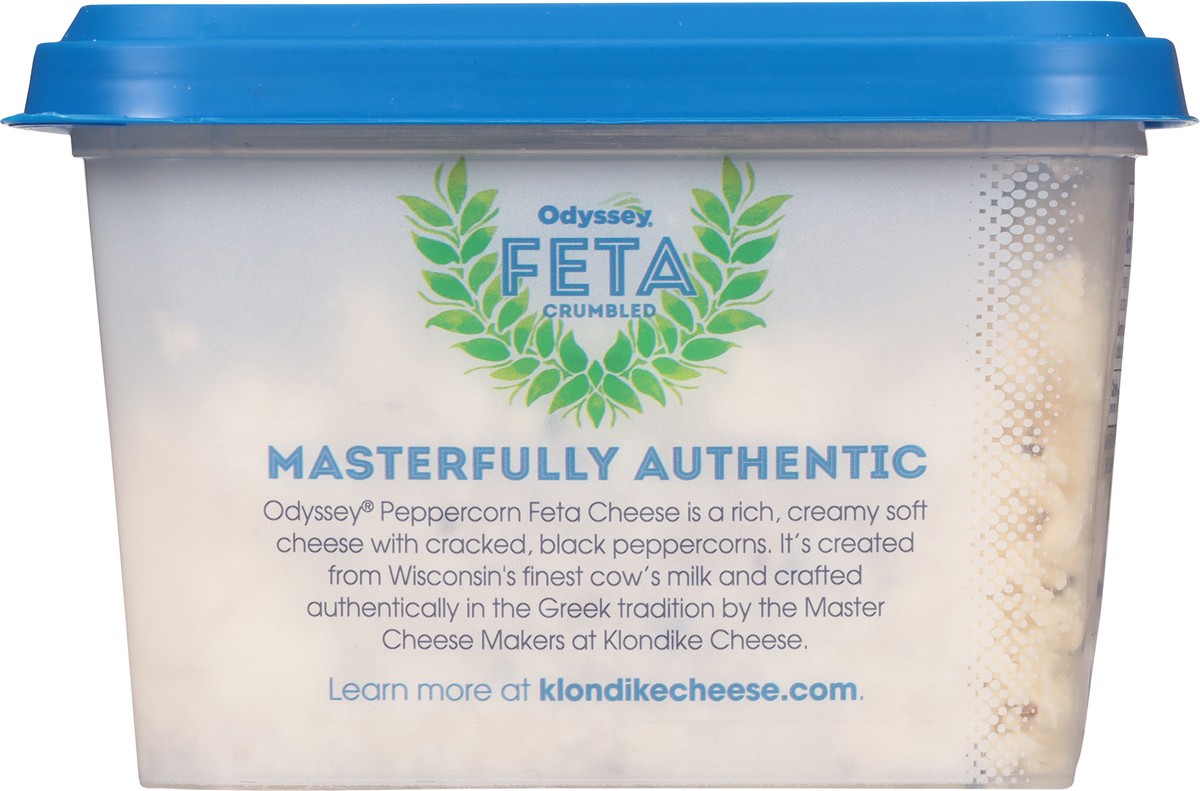 slide 6 of 12, Odyssey Crumbled Peppercorn Feta 6 oz, 6 oz