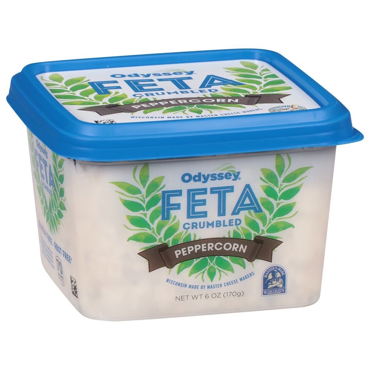slide 4 of 12, Odyssey Crumbled Peppercorn Feta 6 oz, 6 oz