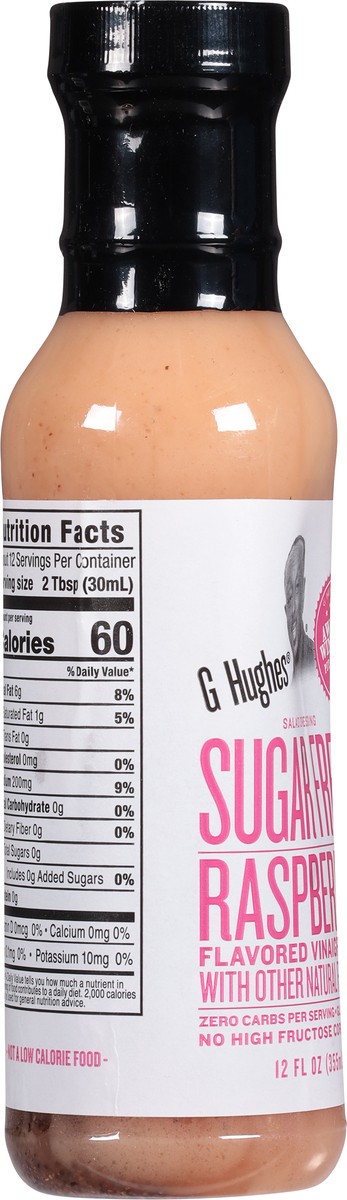 slide 2 of 13, G Hughes Sugar Free Raspberry, 12 oz