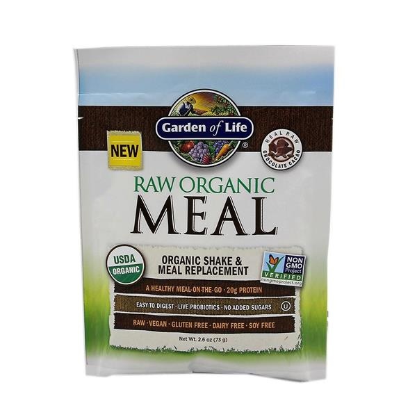 slide 1 of 1, Garden of Life Chocolate Raw Meal, 3 oz