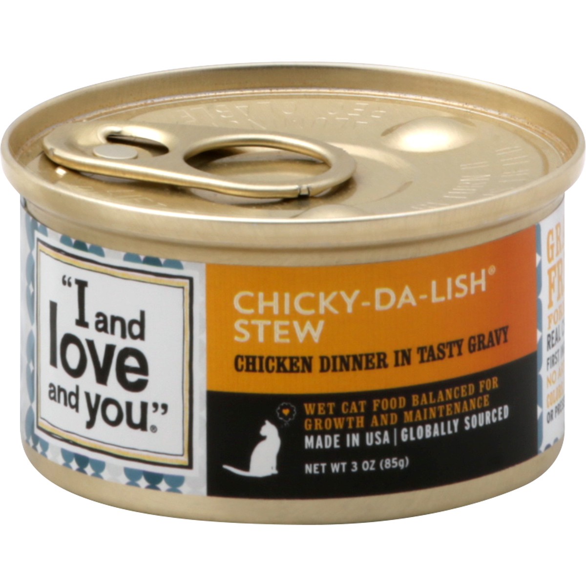 slide 6 of 10, I and Love and You Cat Food 3 oz, 3 oz