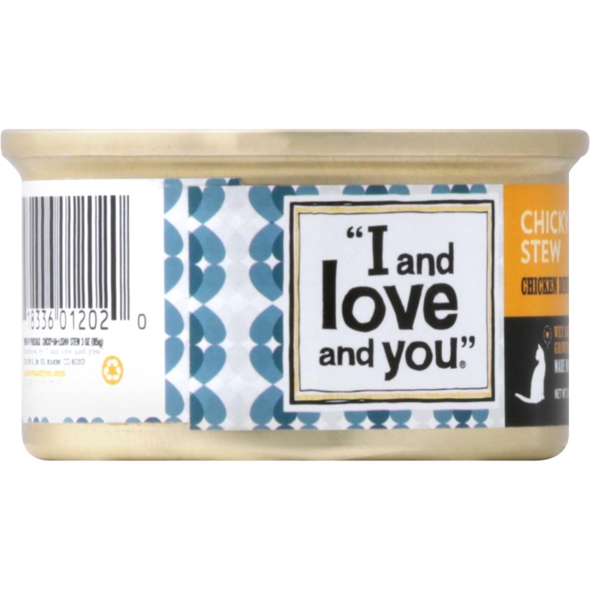 slide 10 of 10, I and Love and You Chicky Da Lish Stew Chicken Wet Cat Food, 3 oz
