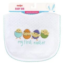 MEIJER MY 1ST EASTER CHICKS BIB