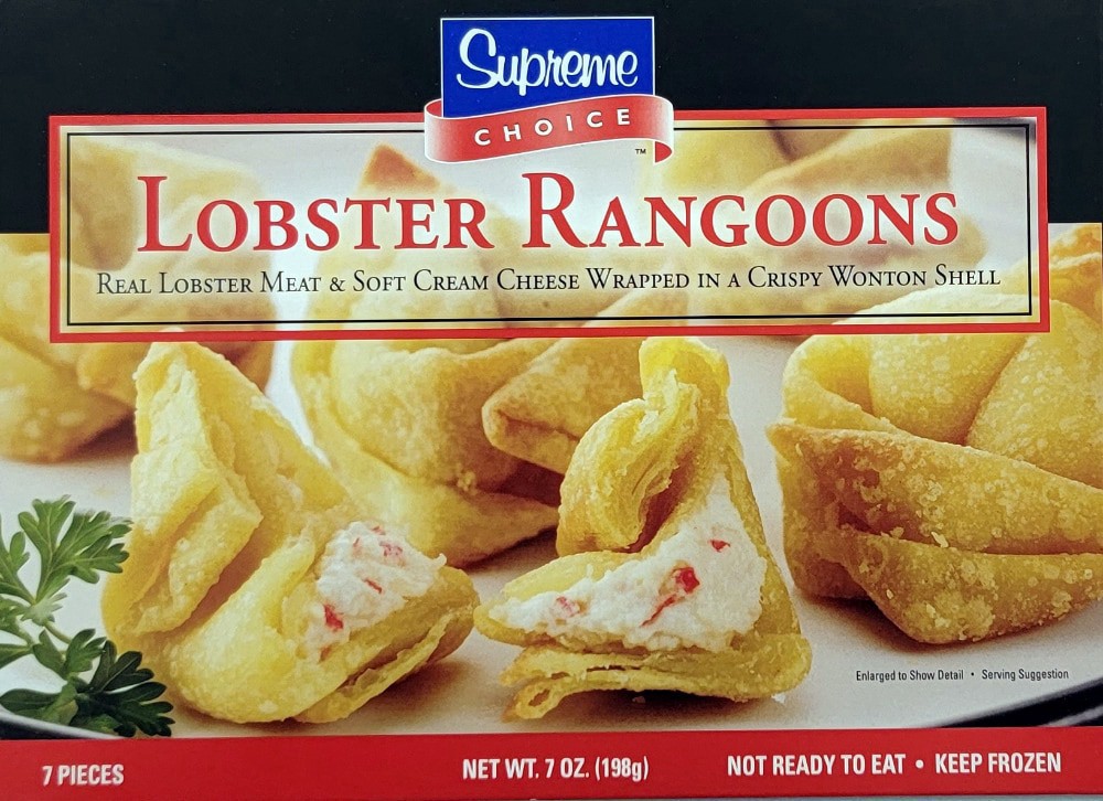 slide 2 of 2, Supreme Choice Lobster Rangoons, 7 oz