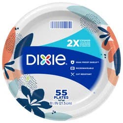 Dixie Dinner Paper Plates 8.5"