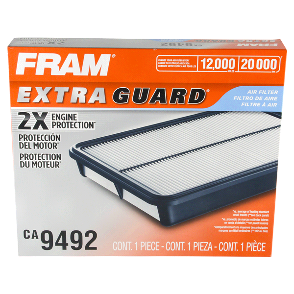 slide 1 of 6, Fram Extra Guard Air Filter CA9492, 1 ct