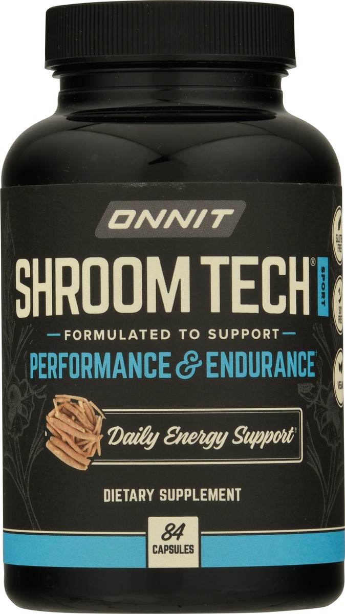 slide 4 of 13, Onnit Shroom Tech Sport Performance & Endurance 84 Capsules Bottle, 84 ct