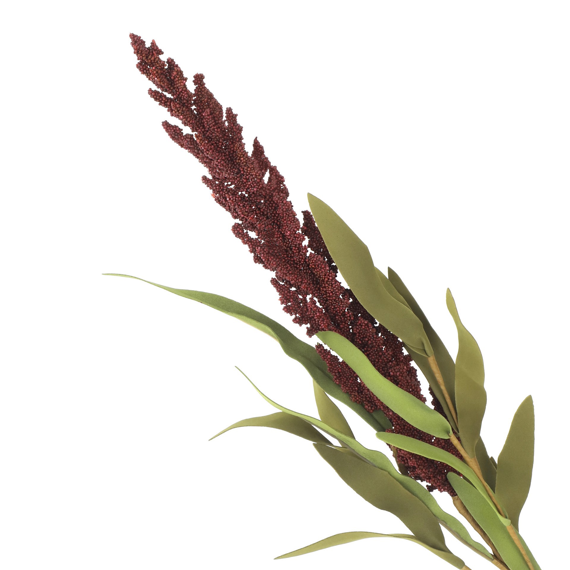 slide 3 of 3, 30" Dark Red Heather Stem By Ashland, 7 in x 2 in x 30 in