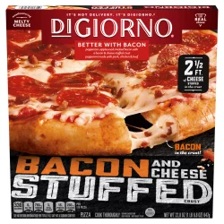 DiGiorno Bacon & Cheese Stuffed Crust Better with Bacon Pizza