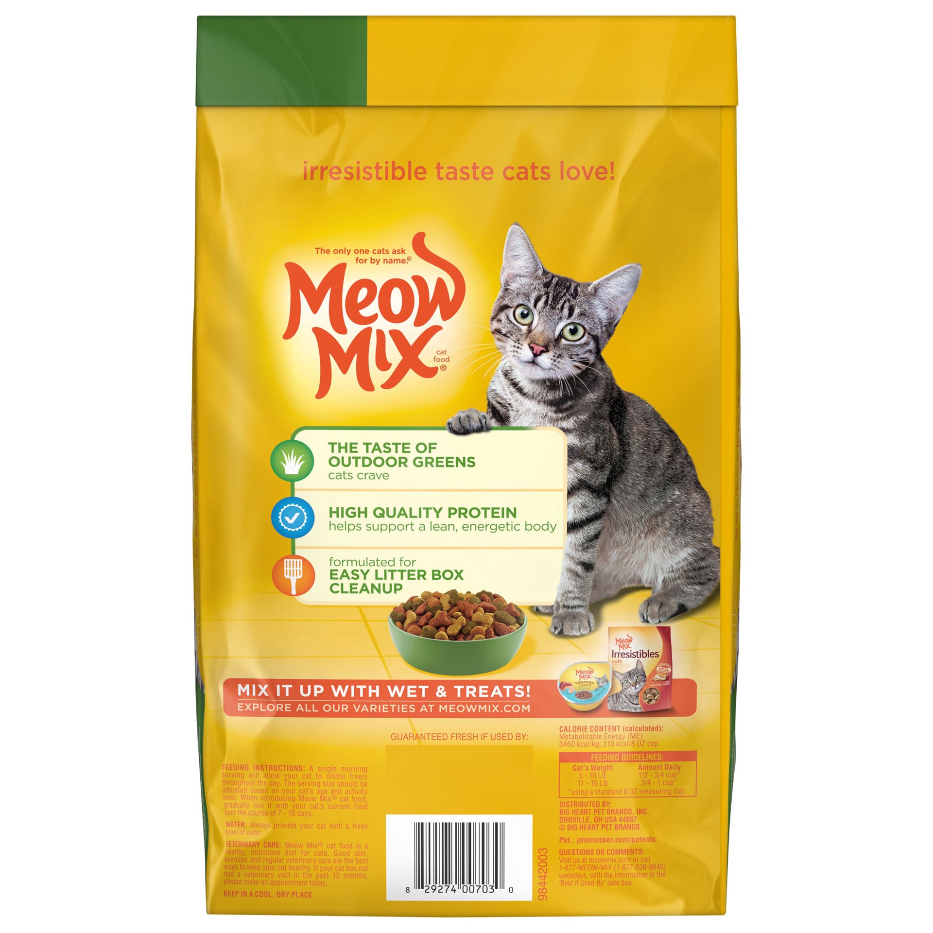 slide 5 of 5, Meow Mix Cat Food Indoor Formula, 50.4 oz