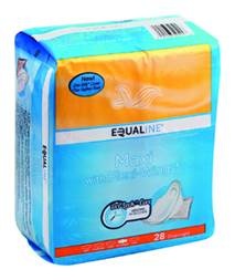 slide 1 of 1, Equaline Overnight Maxi Pad, 28 ct