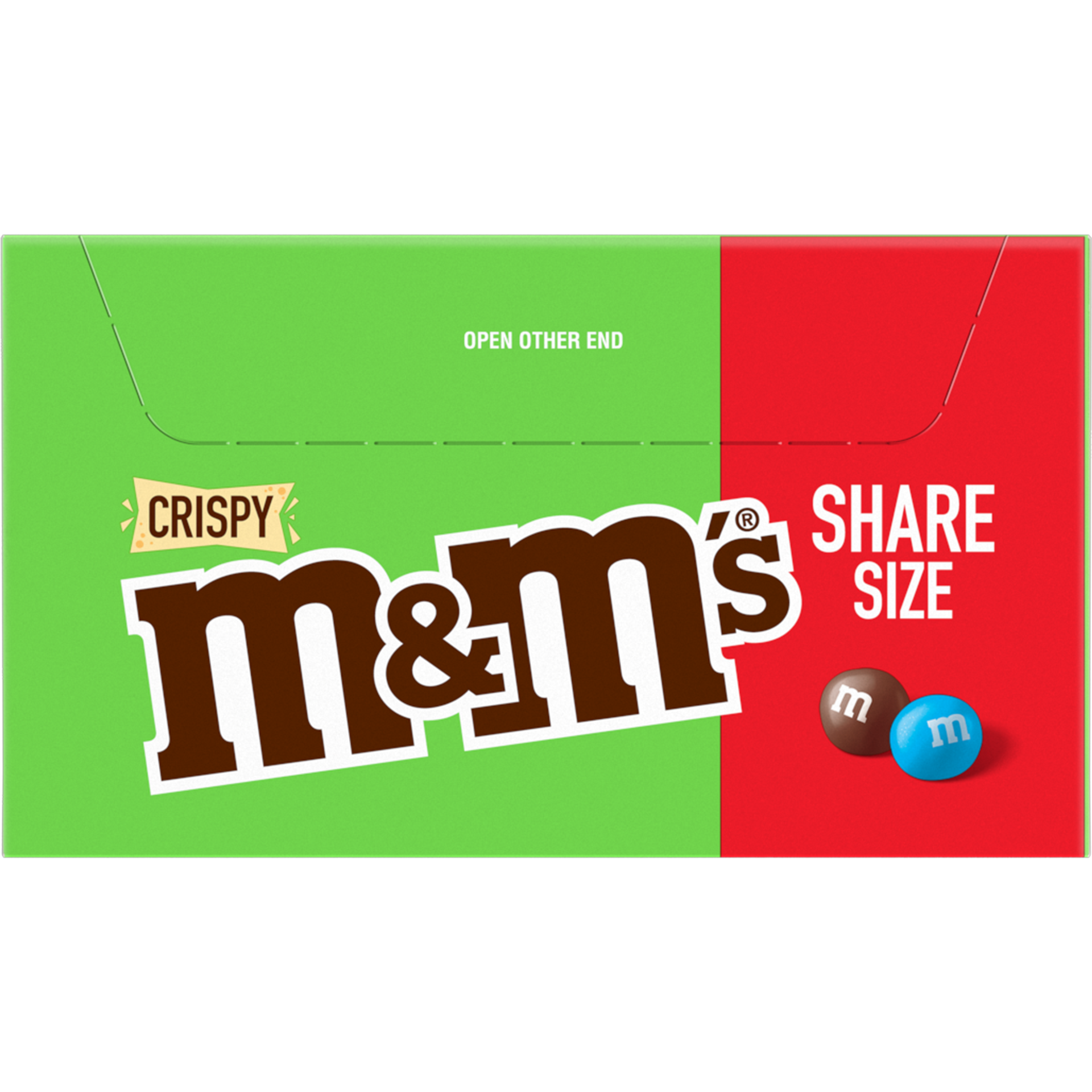 slide 5 of 5, M&M's, Crispy Chocolate Candy Sharing Size, 2.83 Oz 24 Ct, 67.92 oz