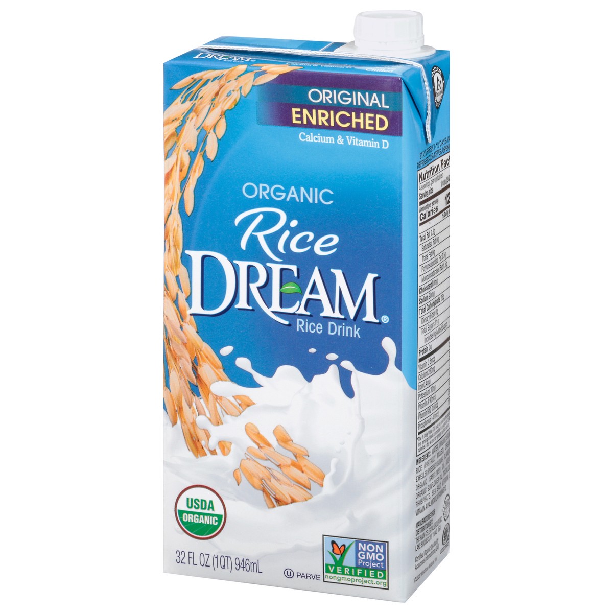 slide 13 of 14, Rice Dream Vanilla Rice Beverage, 32 oz