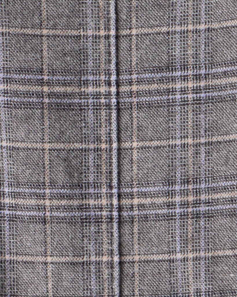 slide 2 of 3, Oshkosh Boys Plaid Pants - Grey Grey 5, 1 ct