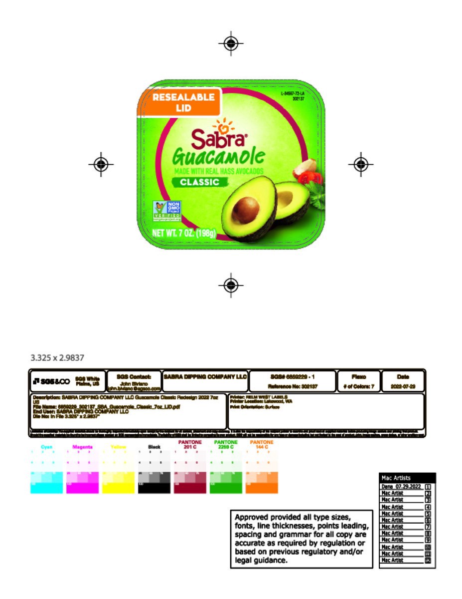 slide 3 of 7, Sabra Classic Guacamole 7 oz, 7 oz