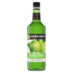DeKuyper Pucker Sour Apple Schnapps Liqueur 1 L