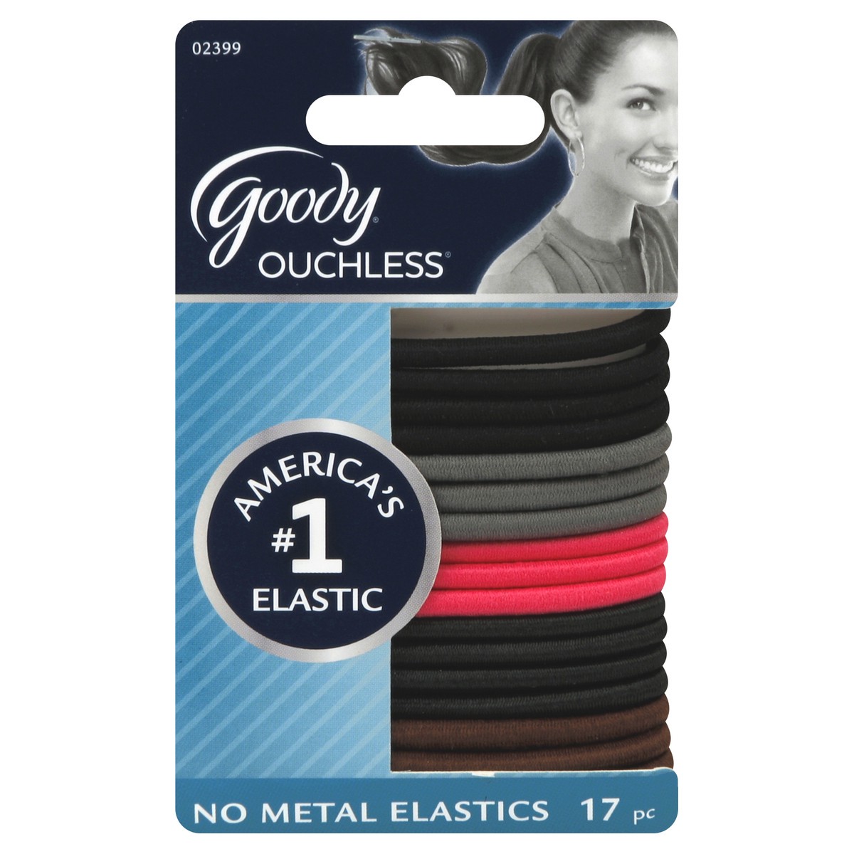 slide 2 of 2, Goody Elastics 17 ea, 17 ct