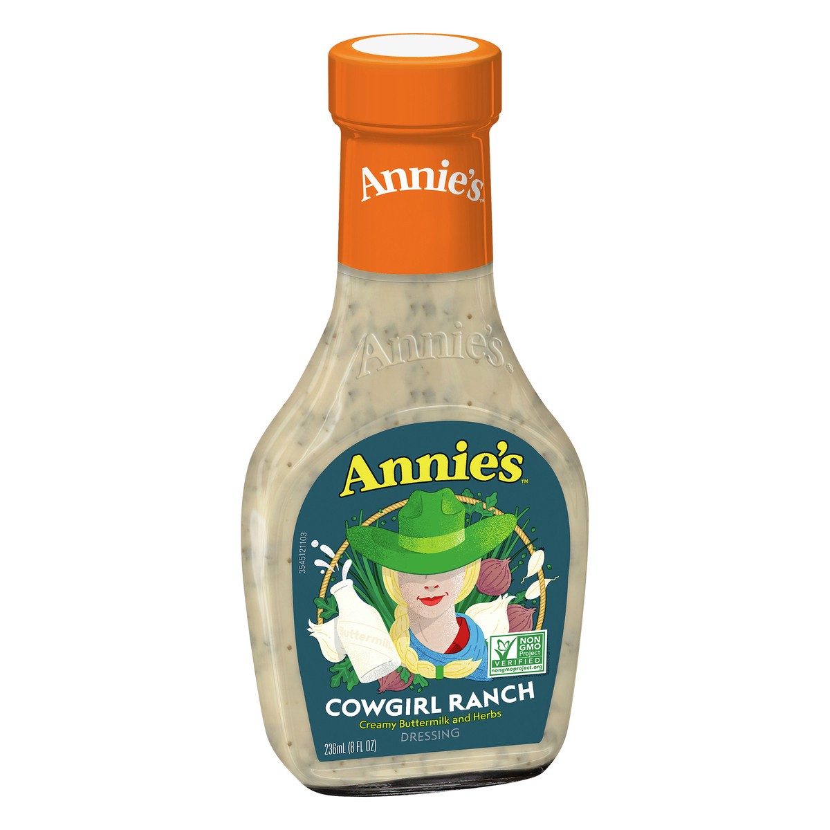 slide 2 of 9, Annie's Cowgirl Ranch Dressing 236 ml, 8 fl oz