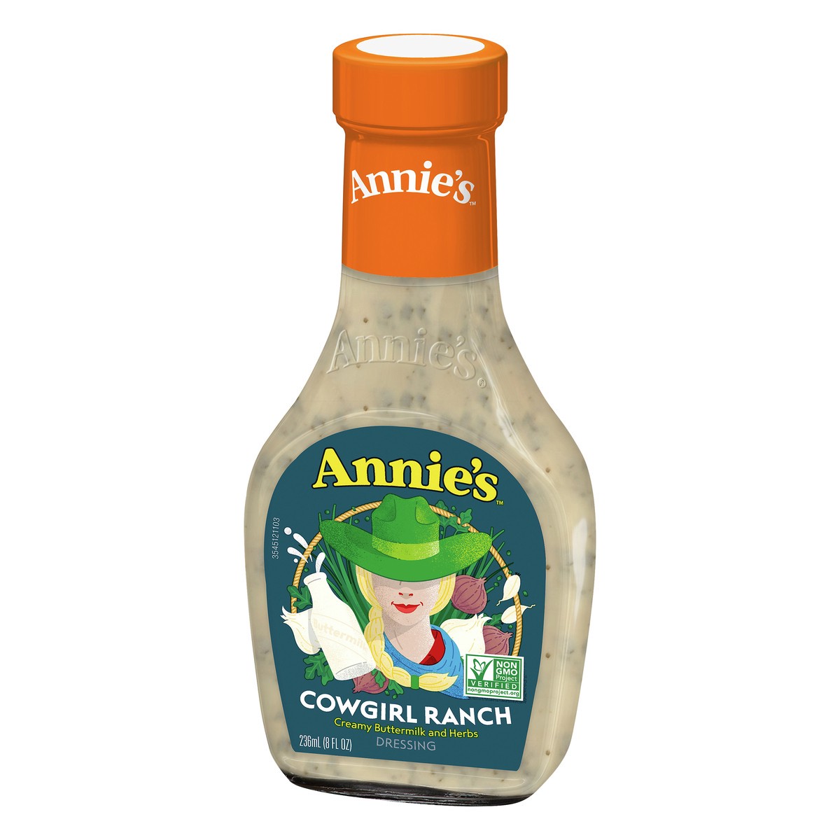 slide 3 of 9, Annie's Cowgirl Ranch Dressing 236 ml, 8 fl oz