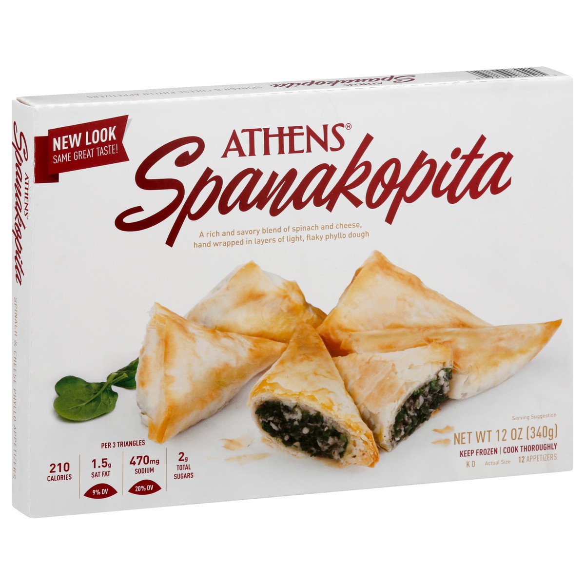 slide 3 of 13, Athens Spanakopita 12 ea, 12 ct