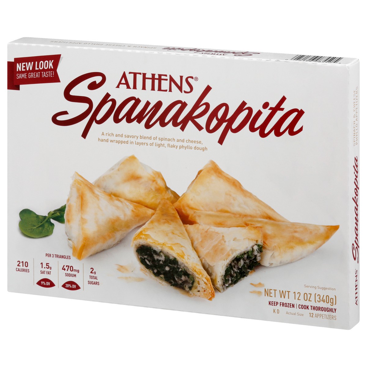 slide 5 of 13, Athens Spanakopita 12 ea, 12 ct