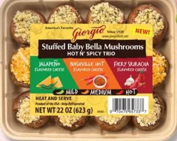 Giorgio Baby Bella Stuffed Mushrooms Spicy
