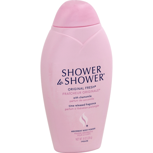 slide 2 of 2, Shower to Shower Body Powder Original, 8 oz