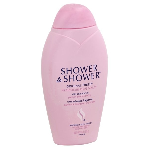 slide 1 of 2, Shower to Shower Body Powder Original, 8 oz