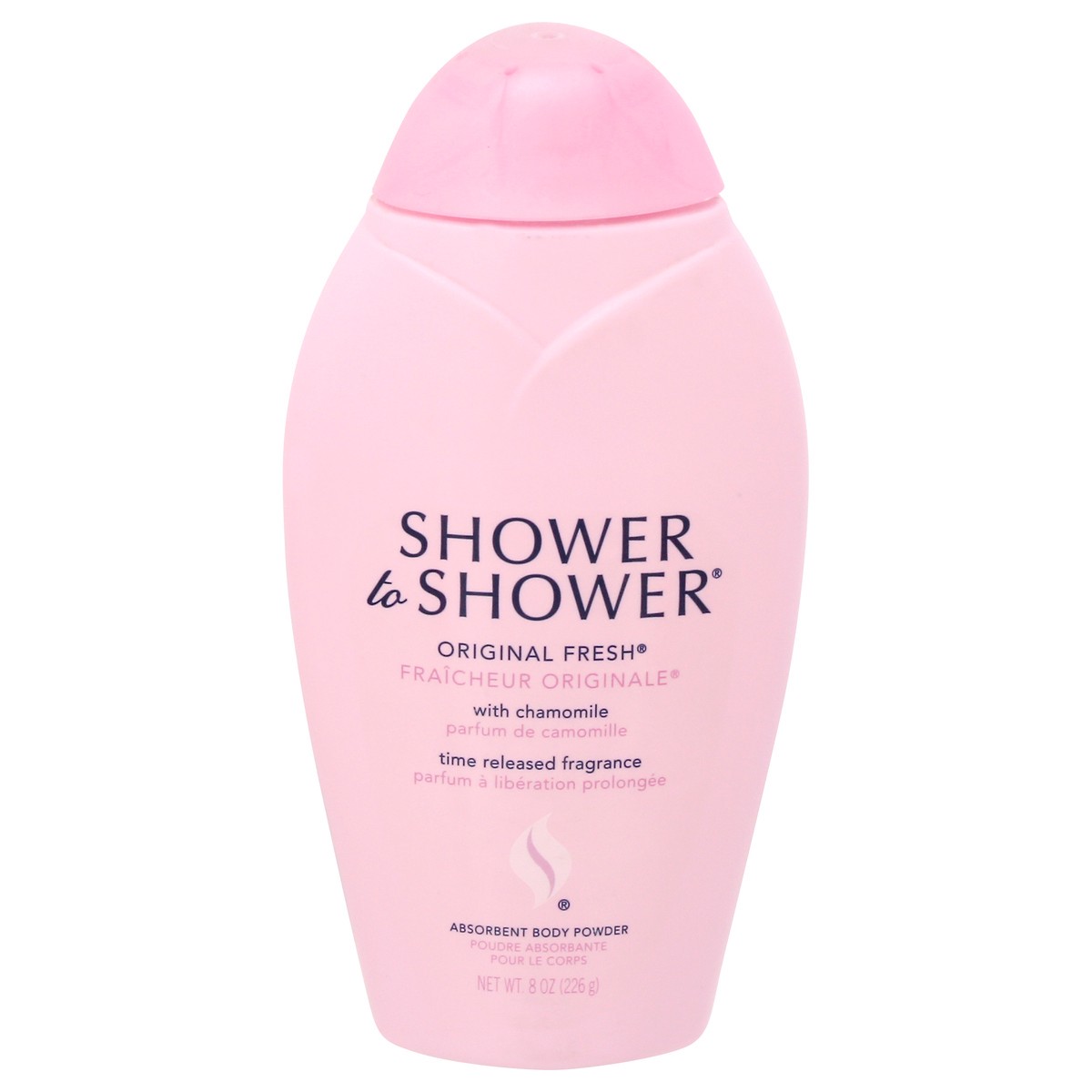 slide 1 of 9, Shower To Shower Original Fresh Body Powder, 8 oz