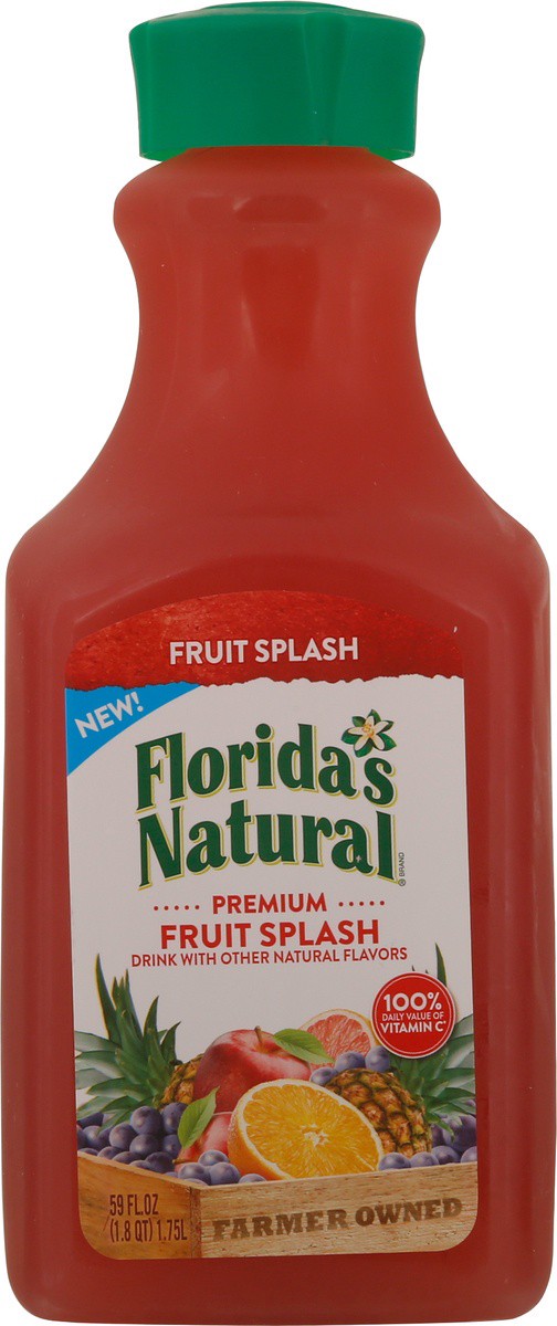 slide 8 of 9, Florida's Natural Premium Fruit Splash - 59 fl oz, 59 fl oz