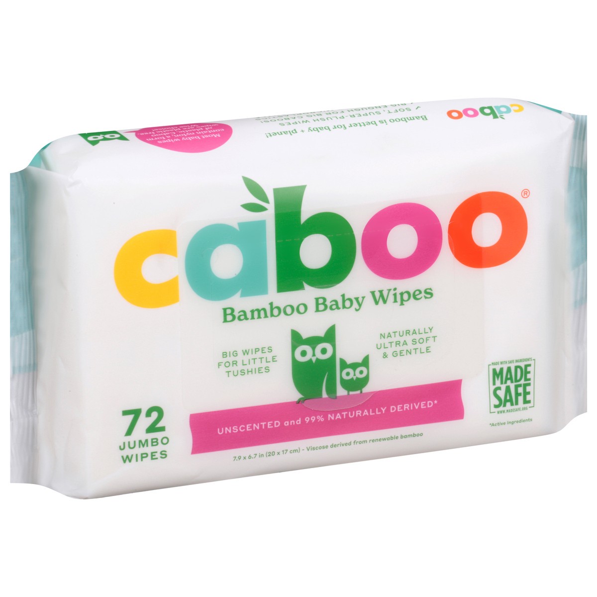 slide 2 of 13, Caboo Bamboo Baby Wipes, 72 ct