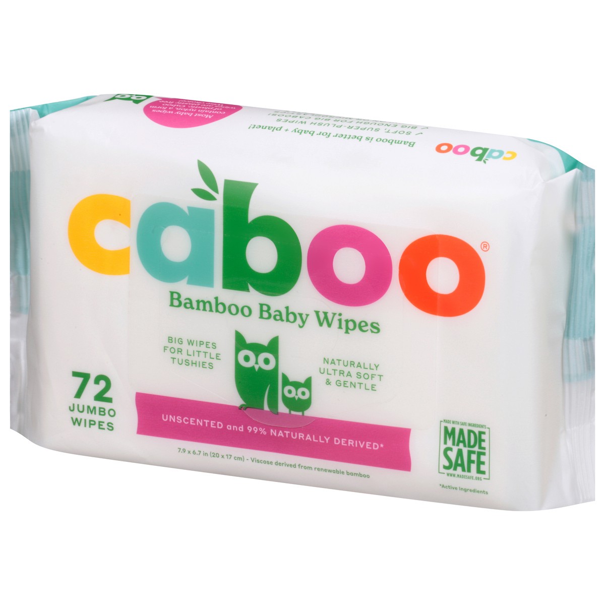 slide 4 of 13, Caboo Bamboo Baby Wipes, 72 ct