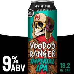 New Belgium Voodoo Ranger Imperial IPA Beer, 19.2 fl oz Can