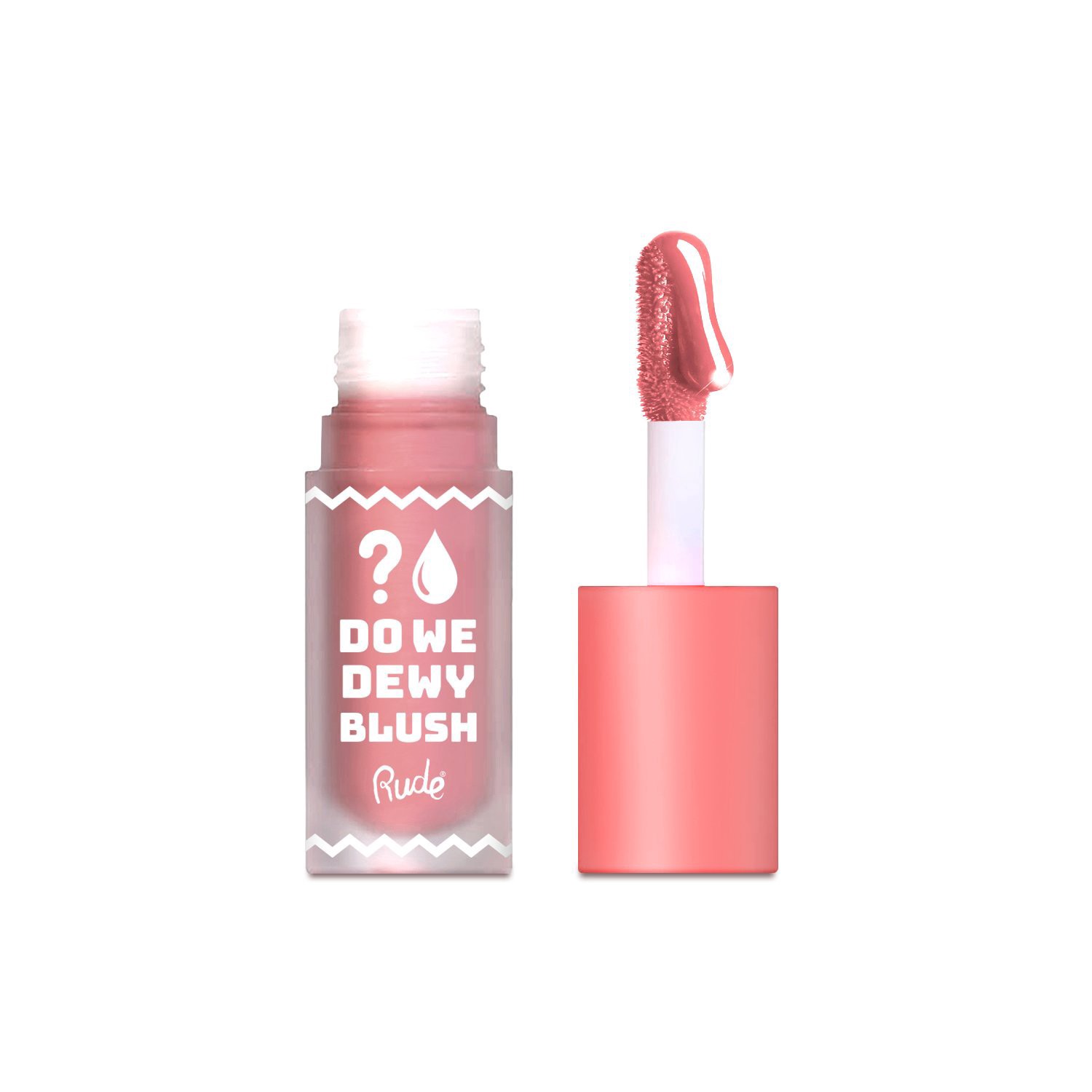 slide 1 of 1, Rude Cosmetics Dewy Liquid Blush - Peachy Pink, 1 ct
