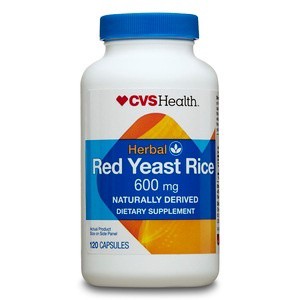 slide 1 of 1, CVS Health Red Yeast Rice Capsules, 120 ct
