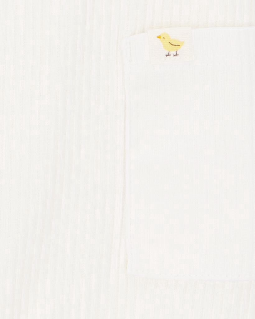 slide 2 of 4, Carter's Carters Baby 2-Piece Jumpsuit & Sock Set - Ivory Ivory 3M, 2 pc