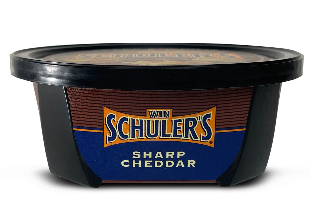 slide 11 of 13, Win Schuler's Sharp Cheddar Cheese Spread 8 oz, 8 oz